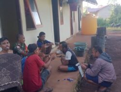 Laksanakan Komsos, Babinsa Tanamkan Nilai-nilai Pancasila Kepada Masyarakat