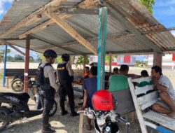 Samapta Polres MBD Gelar Patroli KRYD, Ajak Pengojek Peduli Jaga Kamtibmas