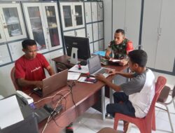 Wujud Sinergitas, Babinsa Komsos Dengan Perangkat Desa