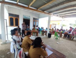 Polri Sambangi Pos Yandu, Berikan Sosialisasi Peduli Stunting Kepada Masyarakat Cegah Peningkatan Stunting