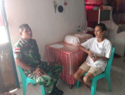 Babinsa Koramil 1511-02/P.Masela, Laksanakan Komsos Dengan Warga Binaan