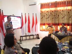 Kapolres Terima Kunjungan Ombudsman RI dan Perwakilan Propinsi Maluku Di Polres MBD