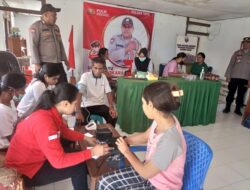 Polsek Tepa Gandeng Tenaga Medis, Gelar Pelayanan Kesehatan Gratis Jelang Hari Bhayangkara Ke-77