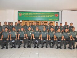 Prajurit Kodam Pattimura Ikuti Ujian Sertifikasi Pengadaan Barang Dan Jasa Pemerintah