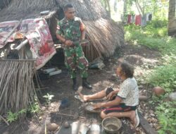 Giat Komsos Babinsa Sambangi Warga Masyarakat Desa Binaan