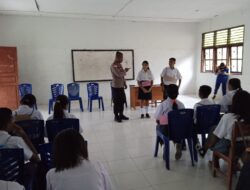 Polri Sambangi Para Siswa Di Sekolah, Guna Sosialisasi Etika Dalam Bermedsos Guna Cegah Penyalahgunaan Medsos