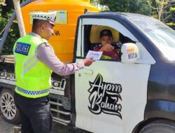 Sat Lantas Polres MBD Gelar Operasi Patuh Salawaku 2023, Berikan Edukasi kepada Pengendara