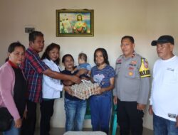 Jelang HUT MBD Ke-15, Polres MBD Dukung Pemda Salurkan Bantuan Sosial Kepada Warga