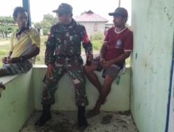 Babinsa Desa Patti Melaksanakan Giat Komsos dengan Warga Binaan Utamakan Kamtibmas