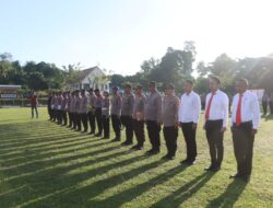 Polres MBD Gelar Apel Pagi, Inilah Arahan Kapolres Sebagai Kesiapan Pelaksanaan Tugas