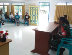 Rapat Bersama Pemdes , Babinsa Himbau Pemuda Utamakan Keamanan Desa Dan Jahui Minuman Keras