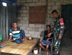 Jalin Keakraban Babinsa Komsos Dengan Warga Binaan