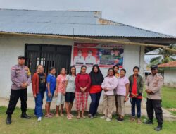 Polsek Serwaru, Lakukan Pendampingan Pencegahan dan Penanggulangan Stunting