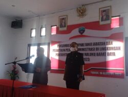 Bupati MBD, Lantik Camat kisar Utara, Camat Wetar Barat, Camat Babar Timur