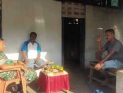 Babinsa Giat Komsos Bersama Warga Binaan, Jalin Tali Silaturahmi  Tepa, Lintas-Beeita.com_