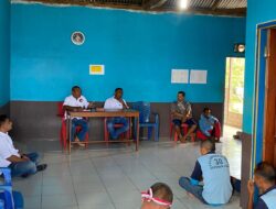 Sat Resnarkoba Polres MBD Gelar Sosialisasi ke Desa Kaiwatu Guna Ciptakan Kampung Bebas Narkoba