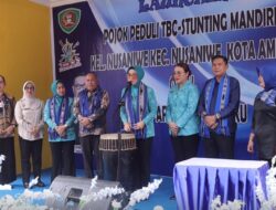 WIDYA LAUNCHING POJOK PEDULI TBC STUNTING MANDIRI DI KELURAHAN NUSANIWE