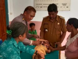 Polsek Mdona Hyera Lakukan Pendampingan Pencegahan dan Penanggulangan Stunting