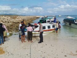 Sat Polair Polres MBD Tingkatkan Kualitas Pelayanan, Himbau Warga Utamakan Keselamatan Selama Pelayaran.