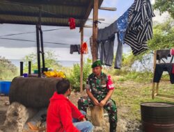 Terus Jaga Hubungan Baik, Babinsa Laksanakan Komsos Dengan Warga Binaan