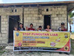 Bhabinkamtibmas Lakukan Sosialisasi, Warga di Harapkan Pahami Pengaruh Negatif Pungutan Liar di Desa