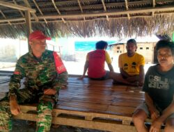 Sambangi warga Binaan Babinsa-03/Tepa, Gait Komsos