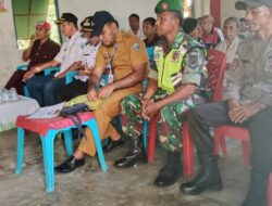 Babinsa Hadiri Sosialisasi Pilkades, Masyarakat Harus Jaga Keamanan Wilaya