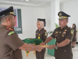 Kajari MBD Pimpin Sertijab Kacabjari MBD Di Wonreli 