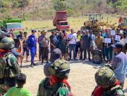 TNI-Polri Bersinergi Amankan Unjuk Rasa, Himbau Warga Hindari Aksi Anarkis Demi Terciptanya Kamtibmas Yang Kondusif