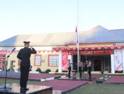 Kapolres MBD, Pimpin Upacara Peringatan Hari Kemerdekaan RI ke-78 Tahun 2023