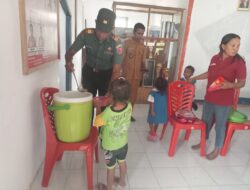 Danramil 1511-02/P.Masela, Hadiri Kegiatan Sosialisasi Pencegahan Stunting