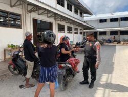 Polres MBD Galakkan Patroli Harkamtibmas, Lakukan Pengawasan Aktifitas Warga di Kota Tiakur