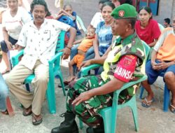 Lewat Komsos Babinsa Desa Lewah, Sambanggi Wilaya Binaan