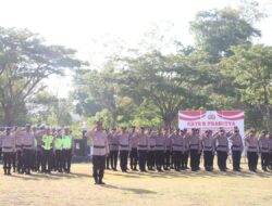 Polres MBD, Gelar Upacara Hari Kesadaran Nasional, Tanamkan Semangat Cinta Tanah Air Dalam Pelaksanaan Tugas