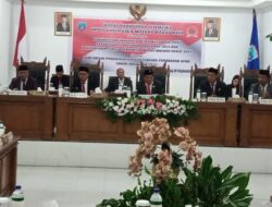 Teken Nota Kesepakatan KUA-PPAS Perubahan APBD 2023, Pemkab Dan DPRD MBD