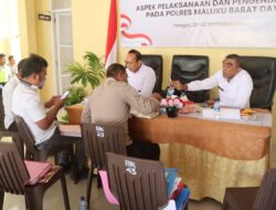 Tim Audit Itwasda Polda Maluku Lakukan Audit Kinerja Tahap II T.A 2023 di Polres MBD