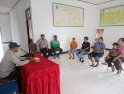 Polsek Wetar Gelar Jumat Curhat Kamtibmas Bersama Pegawai Kantor Camat Wetar Selatan