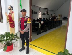 Polsek Kisar Lakukan Pengamanan Tempat Ibadah, Pastikan Warga Merasa Aman dan Nyaman Dalam Beribadah