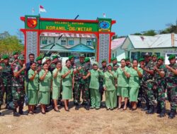 Kunker Ke Koramil 1511-06/Wetar, ini Harapan Dandim