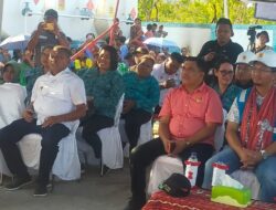 Dandim 1511/P.Moa, Hadiri Peresmian Dan Penyalaan Listrik PLTD Di Kec. Wetar Timur