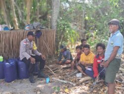 Bhabinkamtibmas Sambangi Desa, Ajak Warga Bersama Polri Ciptakan Situasi Kamtibmas Yang Kondusif