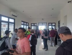 Polres MBD Lakukan Pengamanan Bandara, Tingkatkan Pengawasan Aktifitas Penumpang di Bandara Moa
