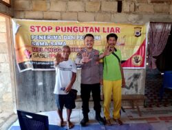 Bhabinkamtibmas Sambangi Desa, Berikan Sosialisasi Pungli Kepada Warga Guna Cegah Praktek Pungutan Liar di Desa