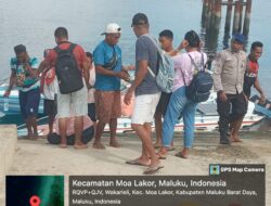 Personel Satuan Polair Polres MBD Sambangi Warga, Arahkan Warga Utamakan Keamanan dan Keselamatan Dalam Pelayaran