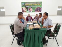 Wakil Bupati MBD Resmi Buka Turnamen Catur Dandim Cup-1