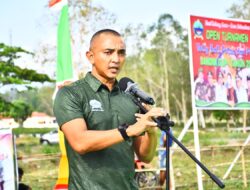 Dandim 1511/P.Moa, Buka Open Turnamen Volly Ball Dandim Cup I Tahun 2023