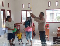 Polsek Babar Timur Lakukan Pendampingan Bersama Stakeholder Guna Cegah dan Tanggulangi Stunting