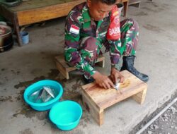 Babinsa Giat Program Babinsa Masuk Dapur