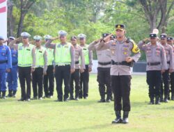 Polres MBD Gelar Upacara Wisuda dan Pelepasan Anggota Polri Yang Memasukki Purna Bhakti