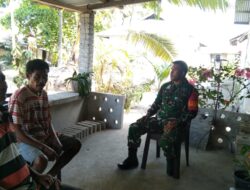 Babinsa Koramil-01/Tiakur, Laksanakan Komsos Dengan Warga Binaan